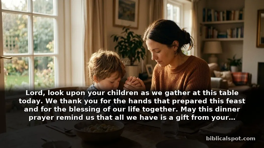 Catholic prayers before meals for teaching kids about faith