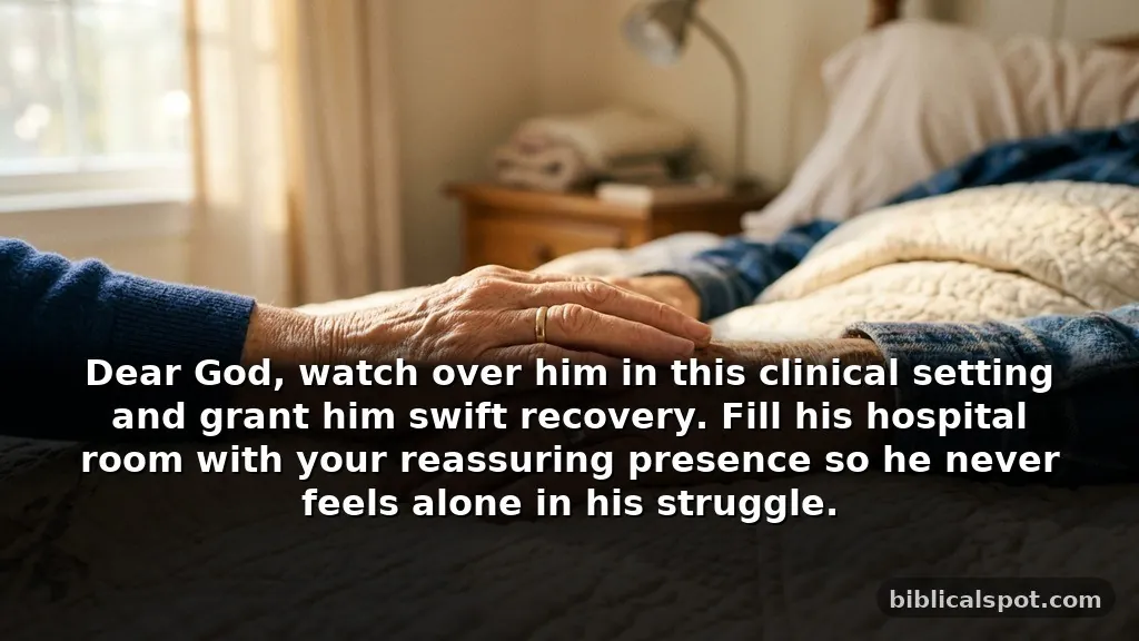 Healing prayers for my dad facing health struggles and physical pain